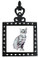 American Shorthair Cat Iron Trivet