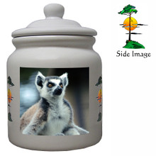 Monkey Ceramic Color Cookie Jar