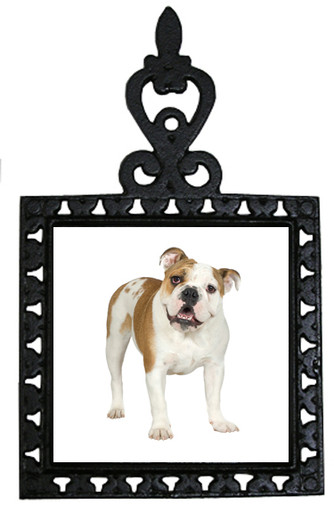 Bulldog Iron Trivet