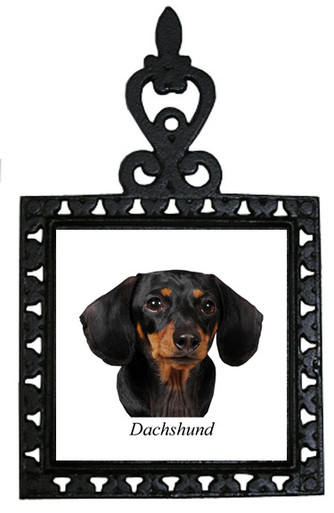 Dachshund Iron Trivet