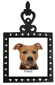 Pitbull Iron Trivet