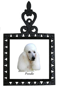 Poodle Iron Trivet