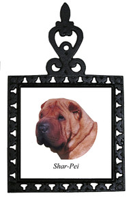 Shar-Pei Iron Trivet