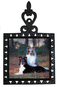 Shetland Sheepdog Iron Trivet