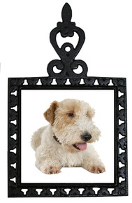 Soft Coated Wheaten Terrier Iron Trivet