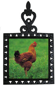 Chicken Iron Trivet