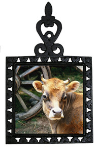 Cow Iron Trivet