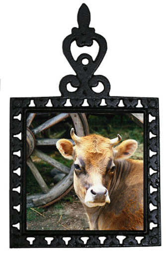 Cow Iron Trivet