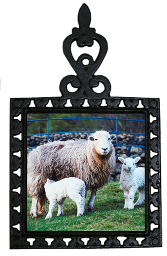 Lamb Iron Trivet