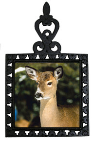 Deer Iron Trivet