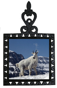 Mountain Goat Iron Trivet