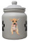 Chihuahua Ceramic Color Cookie Jar