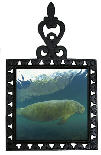 Manatee Iron Trivet