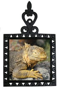 Iguana Iron Trivet