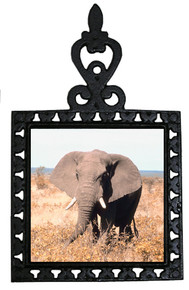 Elephant Iron Trivet