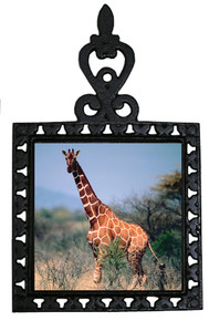 Giraffe Iron Trivet