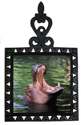 Hippo Iron Trivet