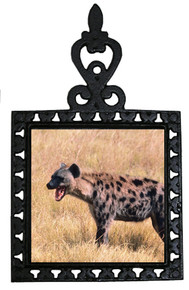 Hyena Iron Trivet