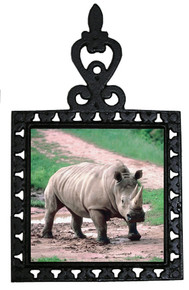 Rhino Iron Trivet