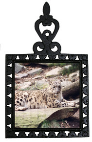 Snow Leopard Iron Trivet