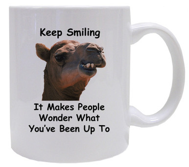 Keep Smiling: Mug