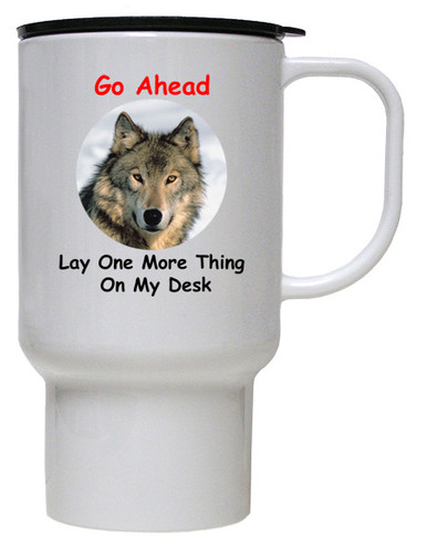 Lay One More Thing On My Desk: Travel Mug