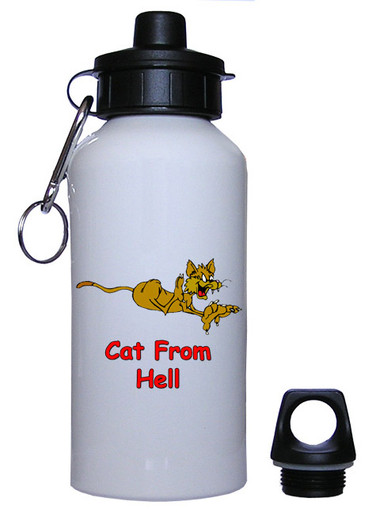 Cat From Hell: Water Bottle
