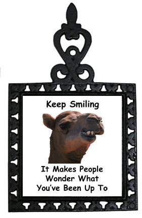 Keep Smiling: Trivet
