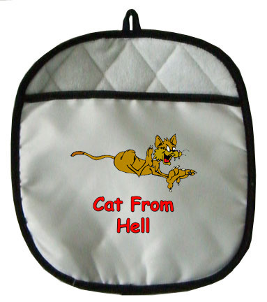 Cat From Hell: Pot Holder