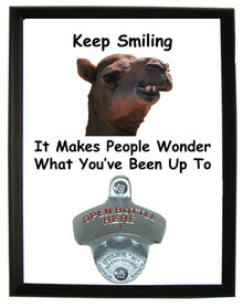 Keep Smiling: Bottle Opener
