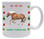 Haflinger Christmas Mug