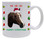 Horse Christmas Mug
