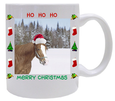 Horse Christmas Mug