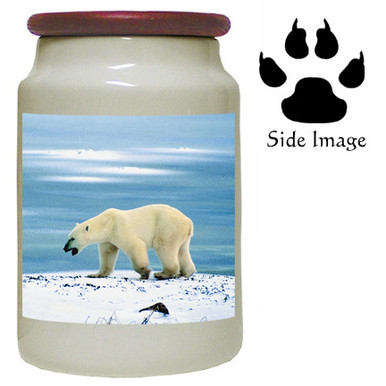 Polar Bear Canister Jar