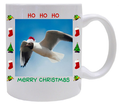 Black Headed Gull  Christmas Mug