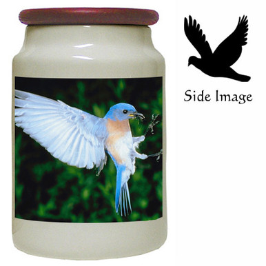 Bluebird Canister Jar