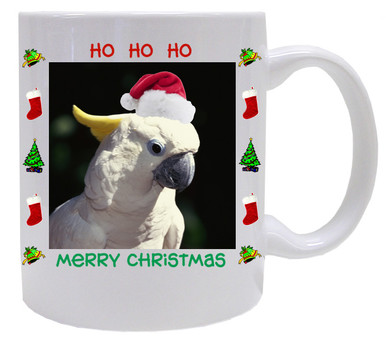 Cockatoo  Christmas Mug