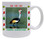 Crowned Crane  Christmas Mug