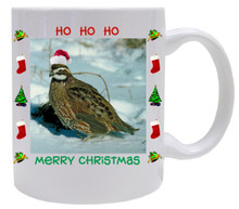 Quail  Christmas Mug