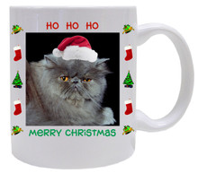 Persian Cat Christmas Coffee Mug