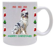 Australian Shepherd Christmas Mug