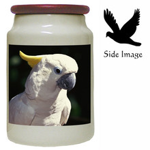 Cockatoo Canister Jar