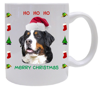 Bernese Mountain Dog Christmas Mug