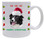 Border Collie Christmas Mug