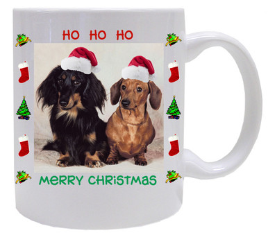 Dachshund Christmas Mug