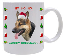 German Shepherd Christmas Mug