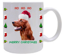 Irish Setter Christmas Mug