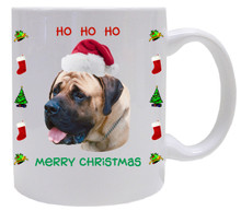 Mastiff Christmas Mug