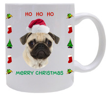 Pug Christmas Mug