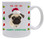 Pug Christmas Mug
